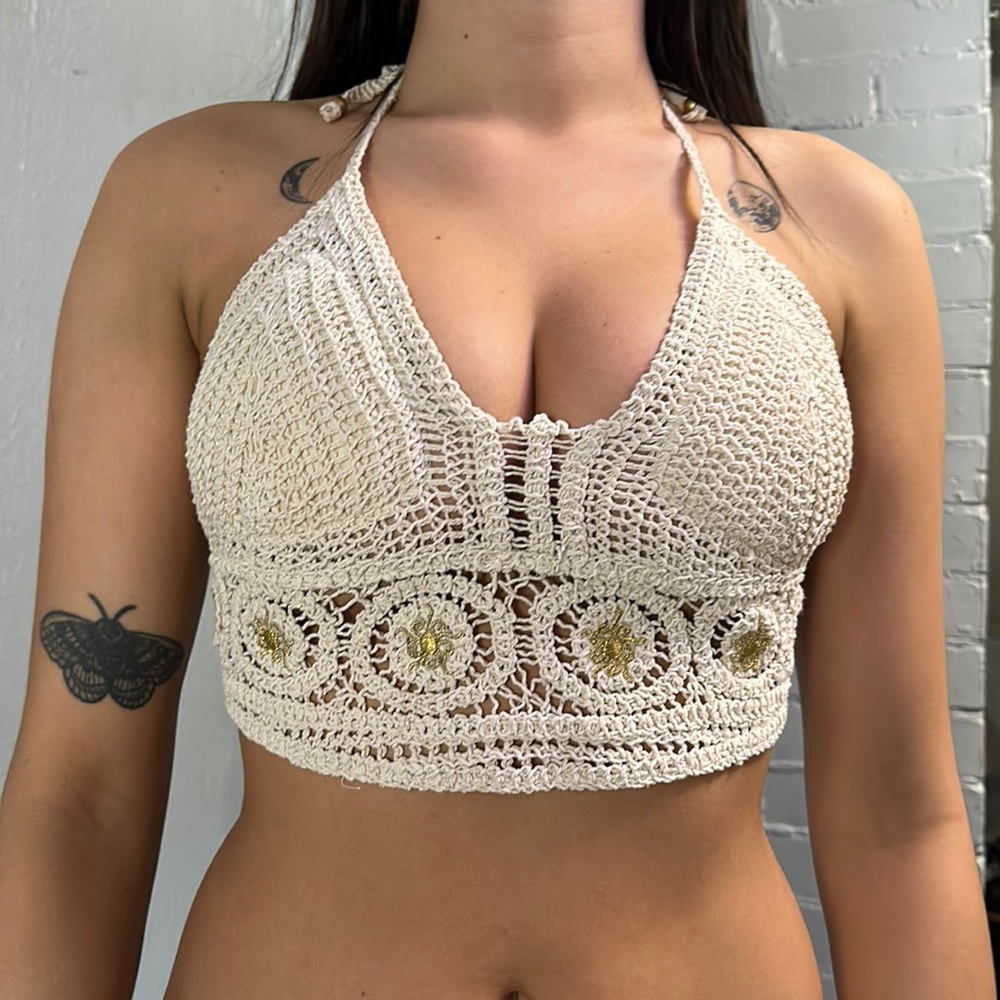 Hand Crochet Crop Top